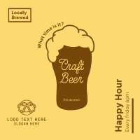 Locally Brewed Instagram Post Design