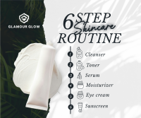 6-Step Skincare Routine Facebook Post