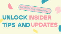 Join Our Newsletter Animation