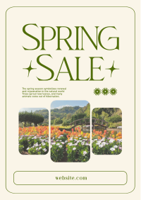 Spring Time Sale Flyer