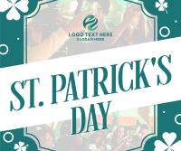 St. Patrick's Celebration Facebook Post