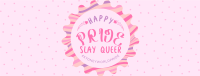 Pride Day Badge Facebook Cover Image Preview