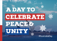 Celebrate Australian Day Postcard