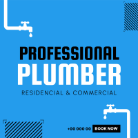 Professional Plumber Linkedin Post