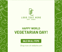 Vegetarian Day Facebook Post