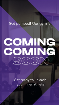 Fitness Gym Opening Soon Instagram Reel