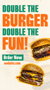 Burger Day Promo Instagram Story Design