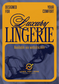 Lingerie Poster example 2