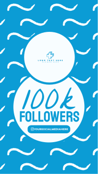 100k Followers Facebook Story