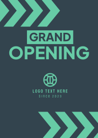 Grand Opening Flyer