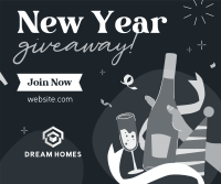 New Year Giveaway Facebook Post