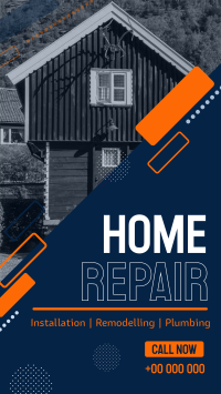 House Repair Service Offer Facebook Story