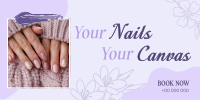 Nail Canvas Salon  Twitter Post