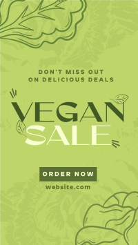 Trendy Vegan Sale YouTube Short