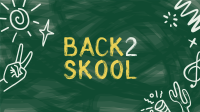 Back 2 Skool YouTube Video Design