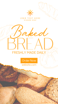 Baked Bread Bakery Facebook Story