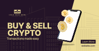 Buy & Sell Crypto Facebook Ad