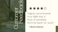 Tropical Hotel Feedback Animation