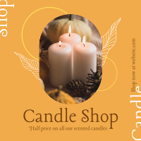 Candle Discount Instagram Post