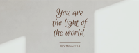 Bible Inspirational Verse Facebook Cover