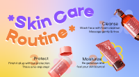 Skin Care Routine Video Design