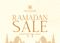 Ramadan Limited Sale Postcard