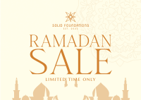 Ramadan Limited Sale Postcard Image Preview