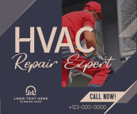 HVAC Repair Expert Facebook Post