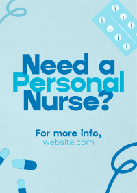 Caring Professional Nurse Flyer