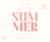 Time For Summer Facebook Post Design