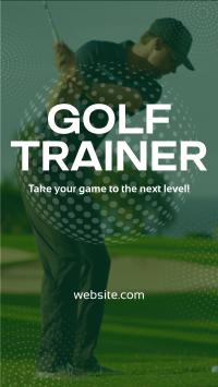 Golf Trainer Facebook Story