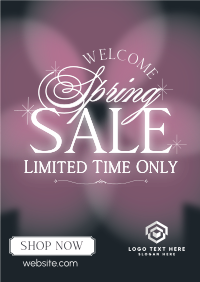 Blossom Spring Sale Poster