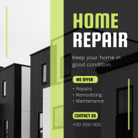 Home Repair Linkedin Post Design