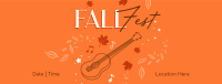 Fall Music Fest Facebook Cover