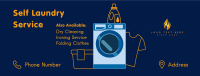Self Laundry Service Facebook Cover