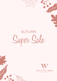 Autumn Super Sale Flyer