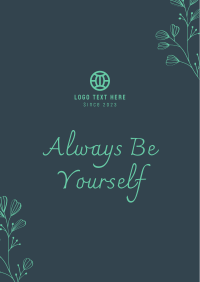 Always Be Yourself Flyer