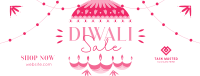 Diwali Lanterns Facebook Cover Image Preview