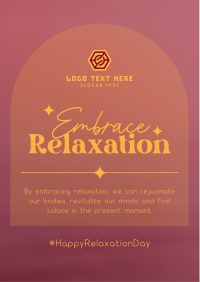 Embrace Relaxation Flyer