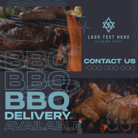 Unique BBQ Delivery Linkedin Post