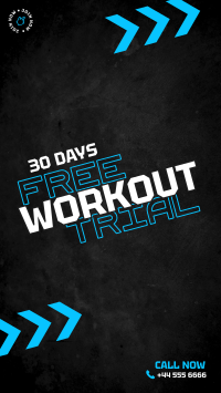 30 Days Workout Instagram Story