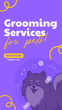 Premium Grooming Services Instagram Story