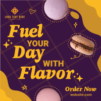 Food Flavor Fuel Instagram Post Design