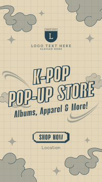 Kpop Pop-Up Store Instagram Reel