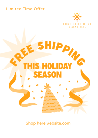 Enjoy New Year Shipping Flyer