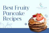 Strawberry Pancakes Pinterest Cover