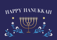 Hanukkah Postcard example 1