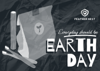 Earth Day Everyday Postcard