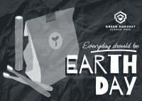 Earth Day Everyday Postcard Image Preview