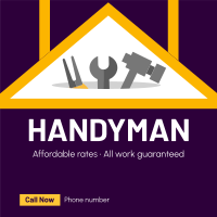 Expert Handyman Services Instagram Post